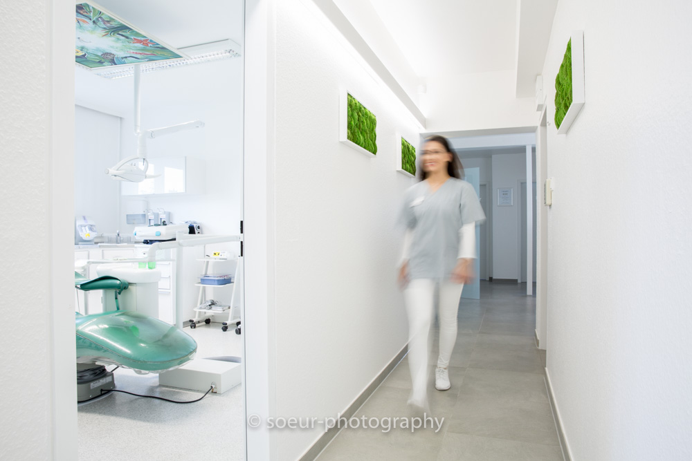 Innenansicht der Praxis für Umwelt-Zahnmedizin in Mainz