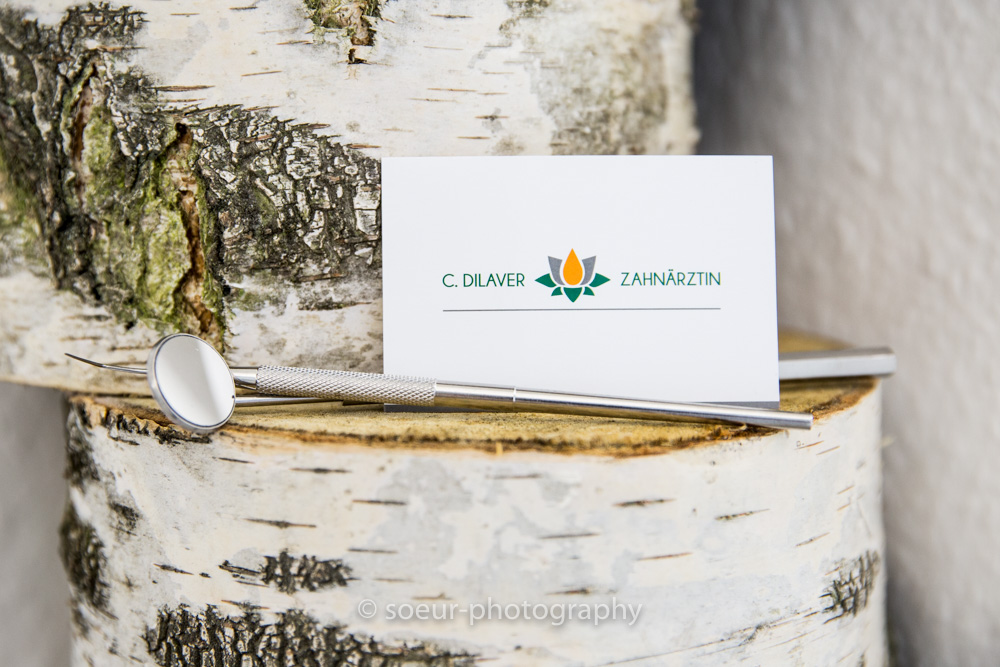 Visitenkarte der Zahnarztpraxis Dr. Dilaver in Mainz - Integrative Zahnmedizin mit modernen Instrumenten